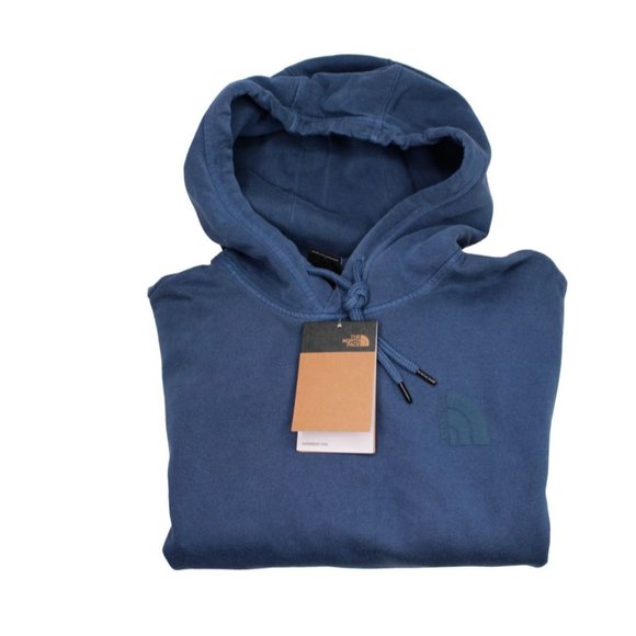 The North Face Men's Garment Dye Hoodie Shady Blue  Color Select a Size - Picture 6 of 6